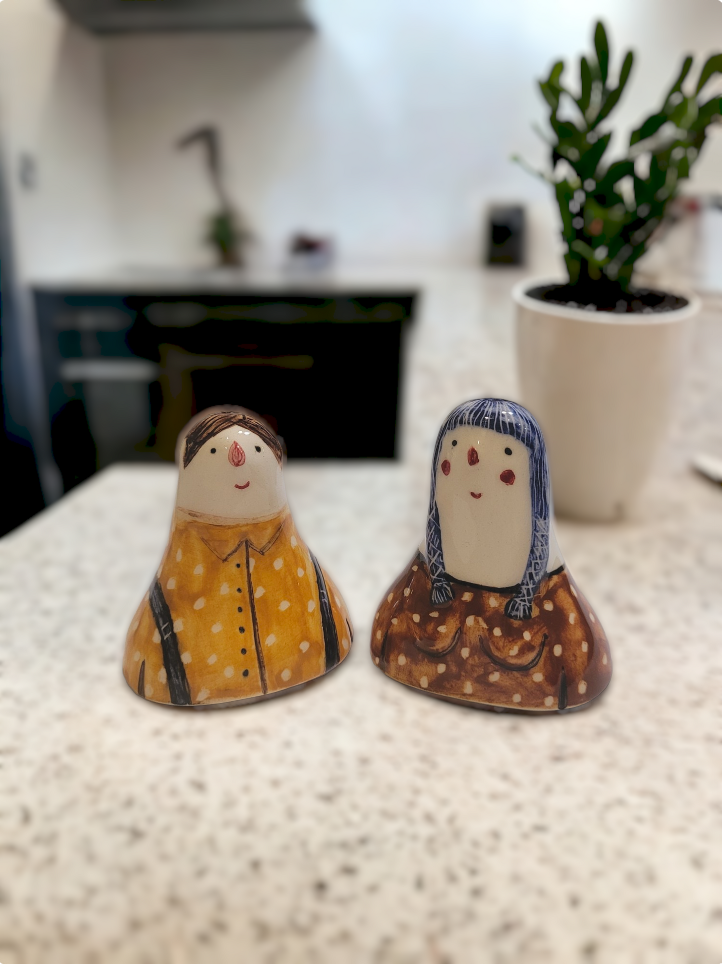 Salt & Pepper Shakers | ست نمکدون خانم و آقای خالخالی